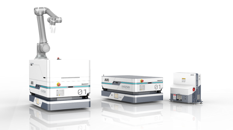 88858cc永利數位開發的自主式移動機器人（AMR250M），搭配全向輪並結合AI演算法、2D LiDAR、3D攝影機等技術，協助客戶實現產線全自動化